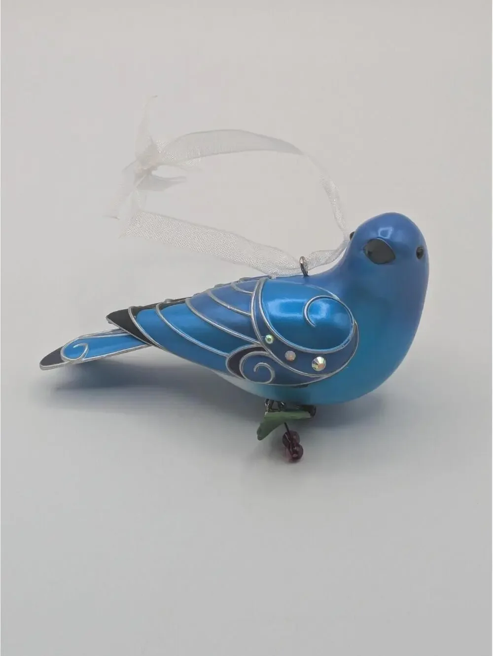 Hallmark Keepsake Mountain Bluebird 2017, 13th in the Series Christmas Ornament